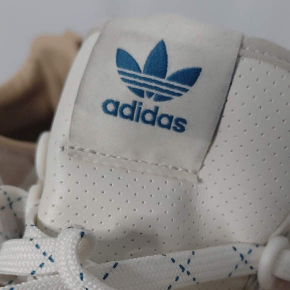 adidas Men's Cream and Multicolor Athletic Shoes - Picture 5 of 8